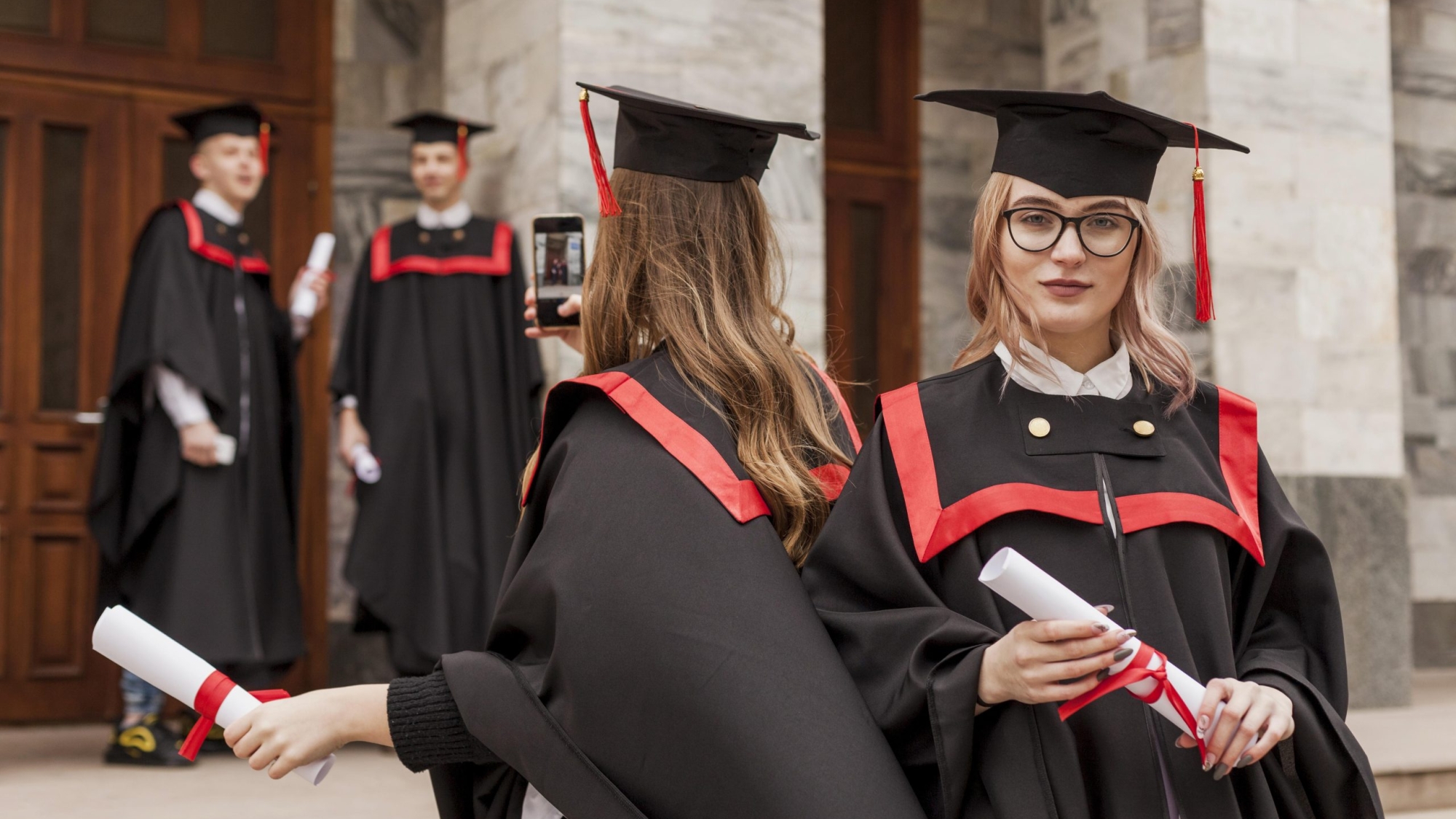 students-after-graduation-ceremony
