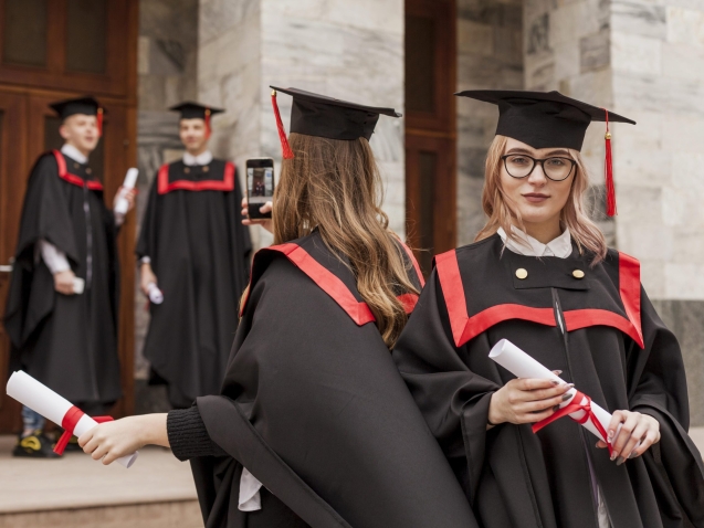 students-after-graduation-ceremony